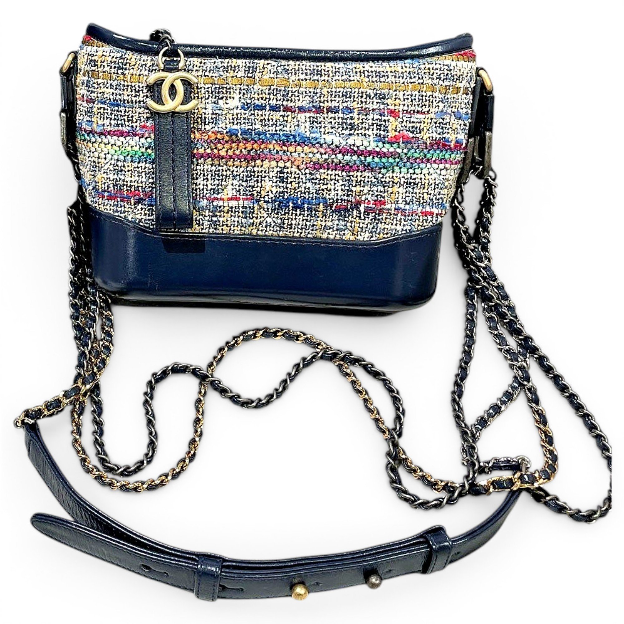 Gabrielle tweed crossbody bag