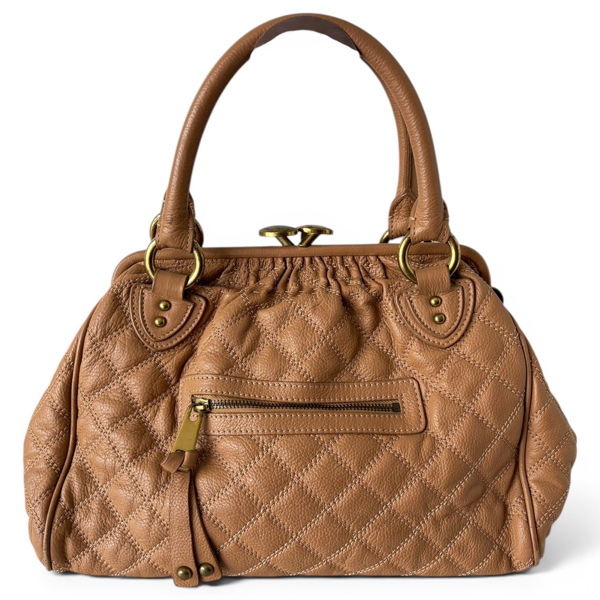 Stam leather handbag