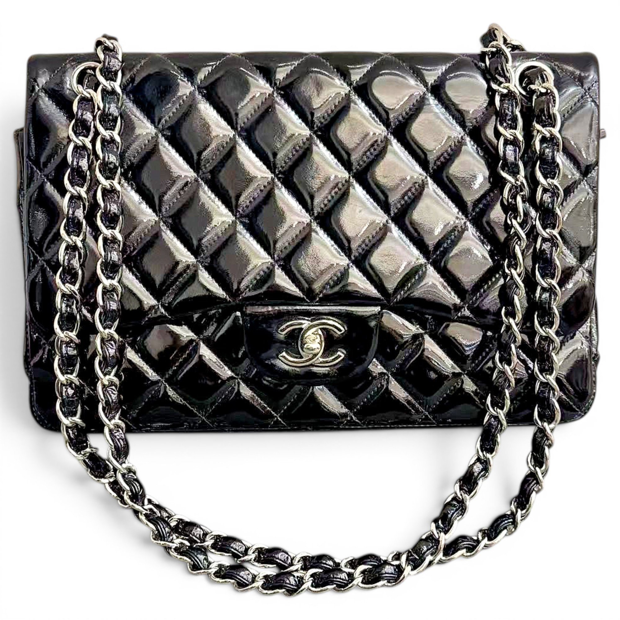 Timeless/Classique patent leather crossbody bag