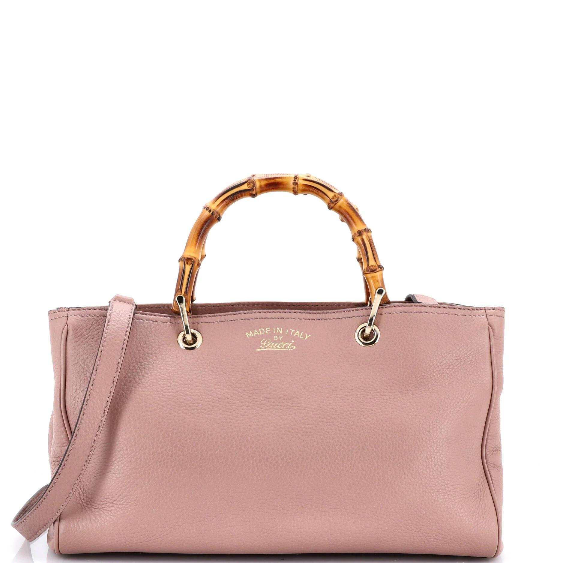 Leather tote