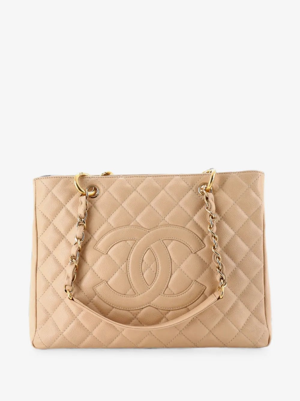 Grand Shopping Quilted Caviar tote bag