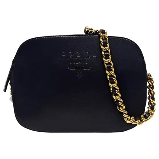 Leather crossbody bag