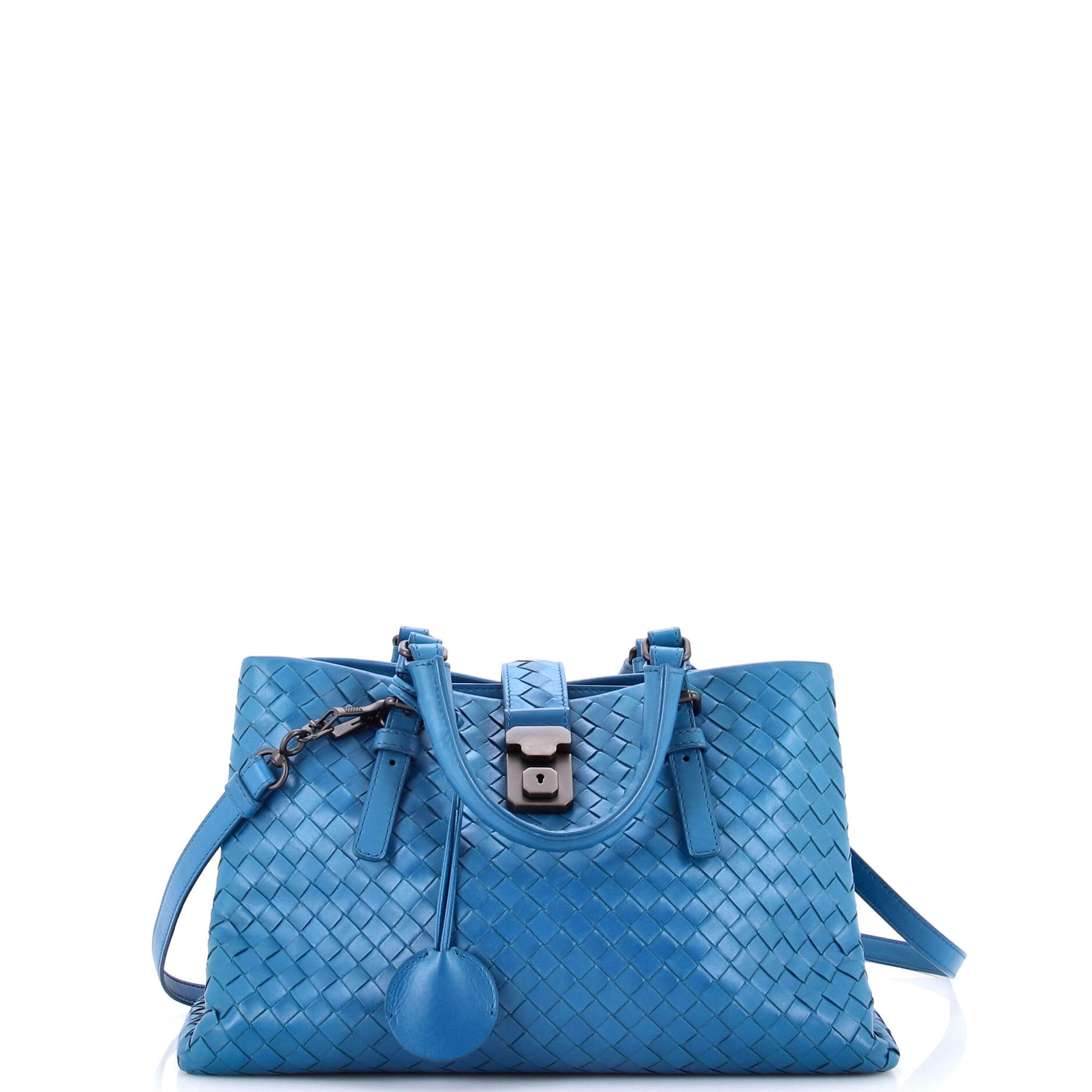 Roma Bag Intrecciato Nappa Small