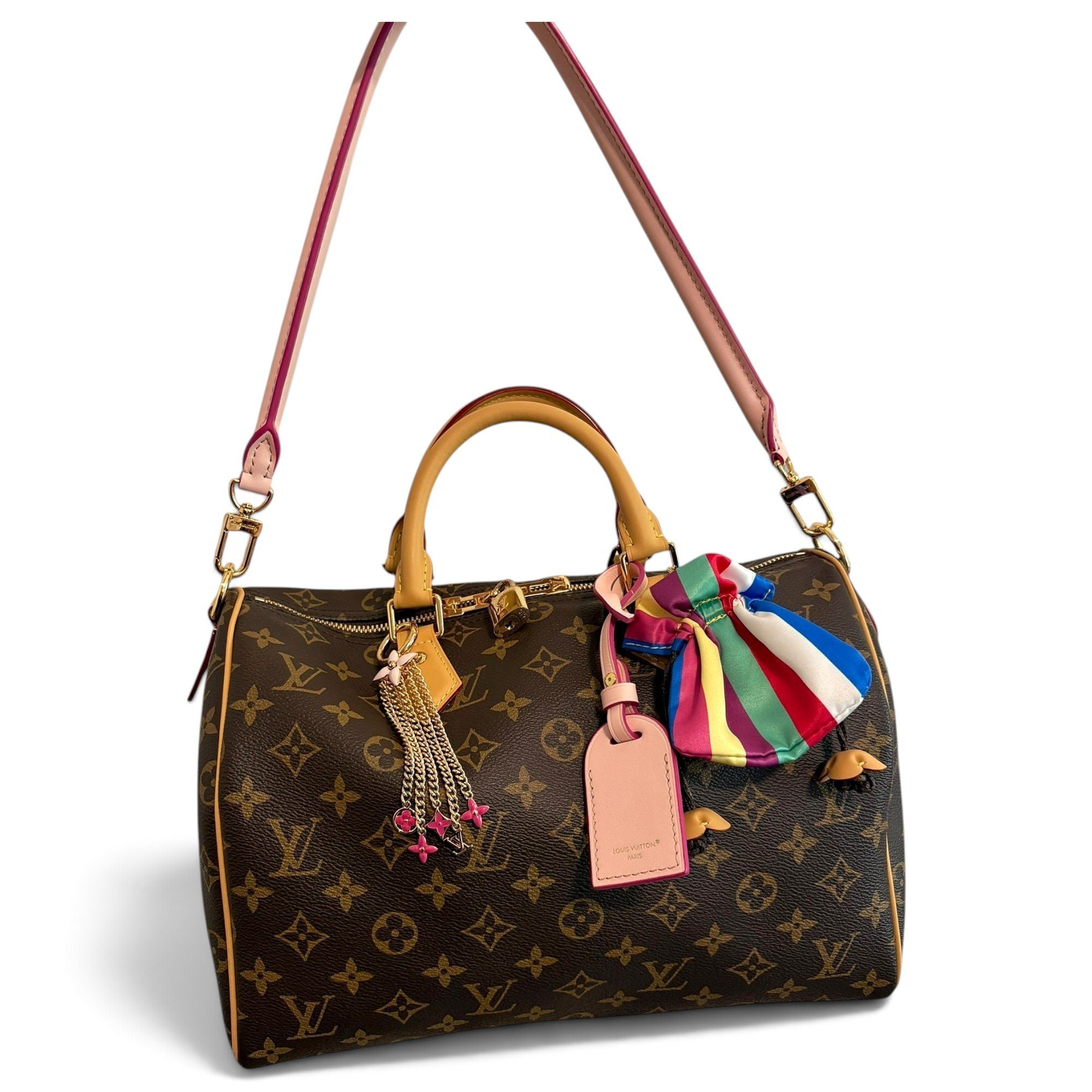 Louis Vuitton Speedy Bandoulière leather handbag