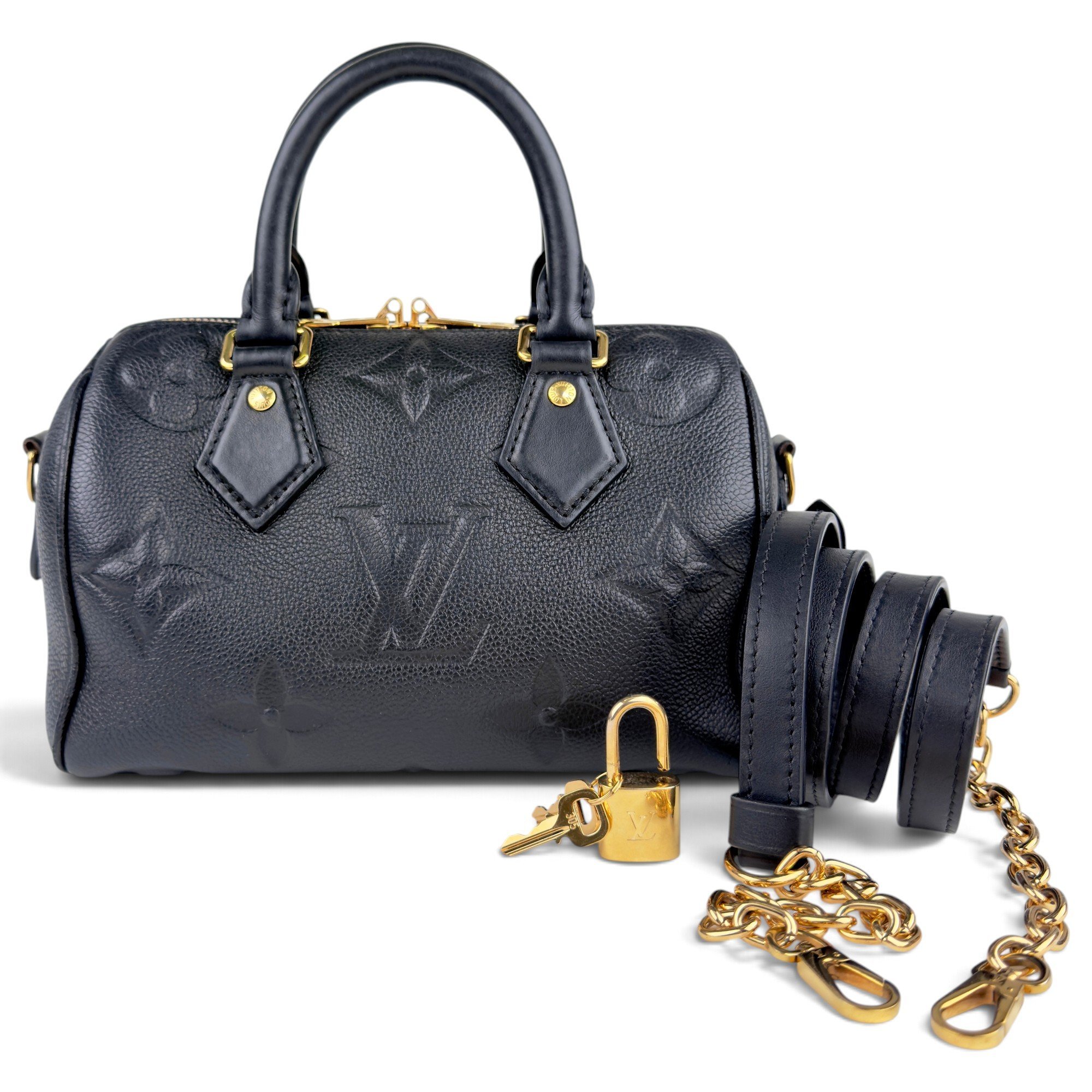 Speedy Bandoulière leather crossbody bag