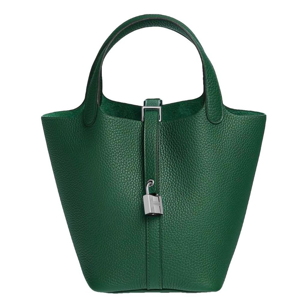 Picotin leather handbag
