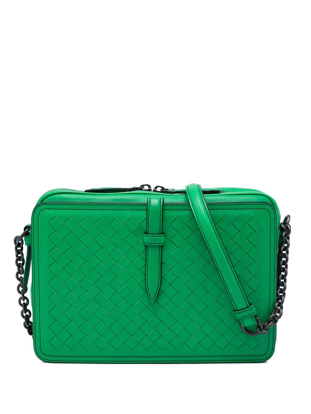 2012-2026 Nappa Intrecciato Belt Flap Camera Bag shoulder bag