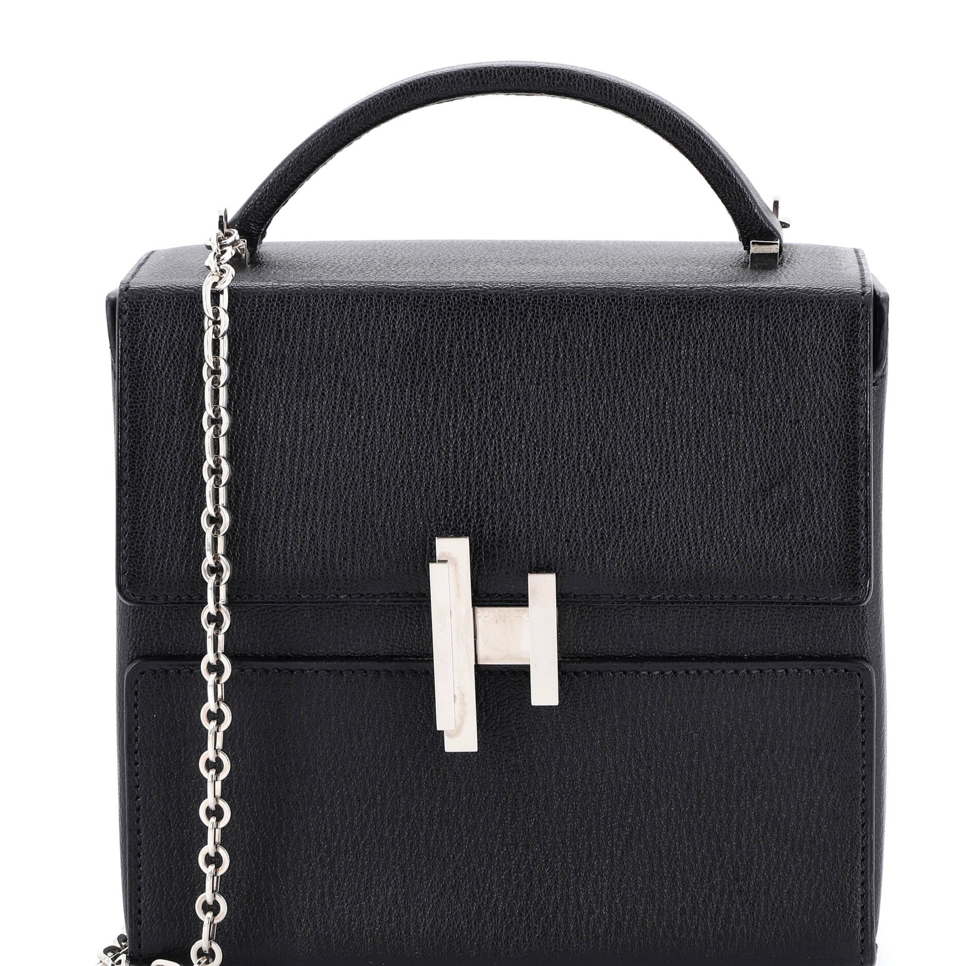 Hermes Cinhetic Top Handle Bag Verso Chevre Mysore