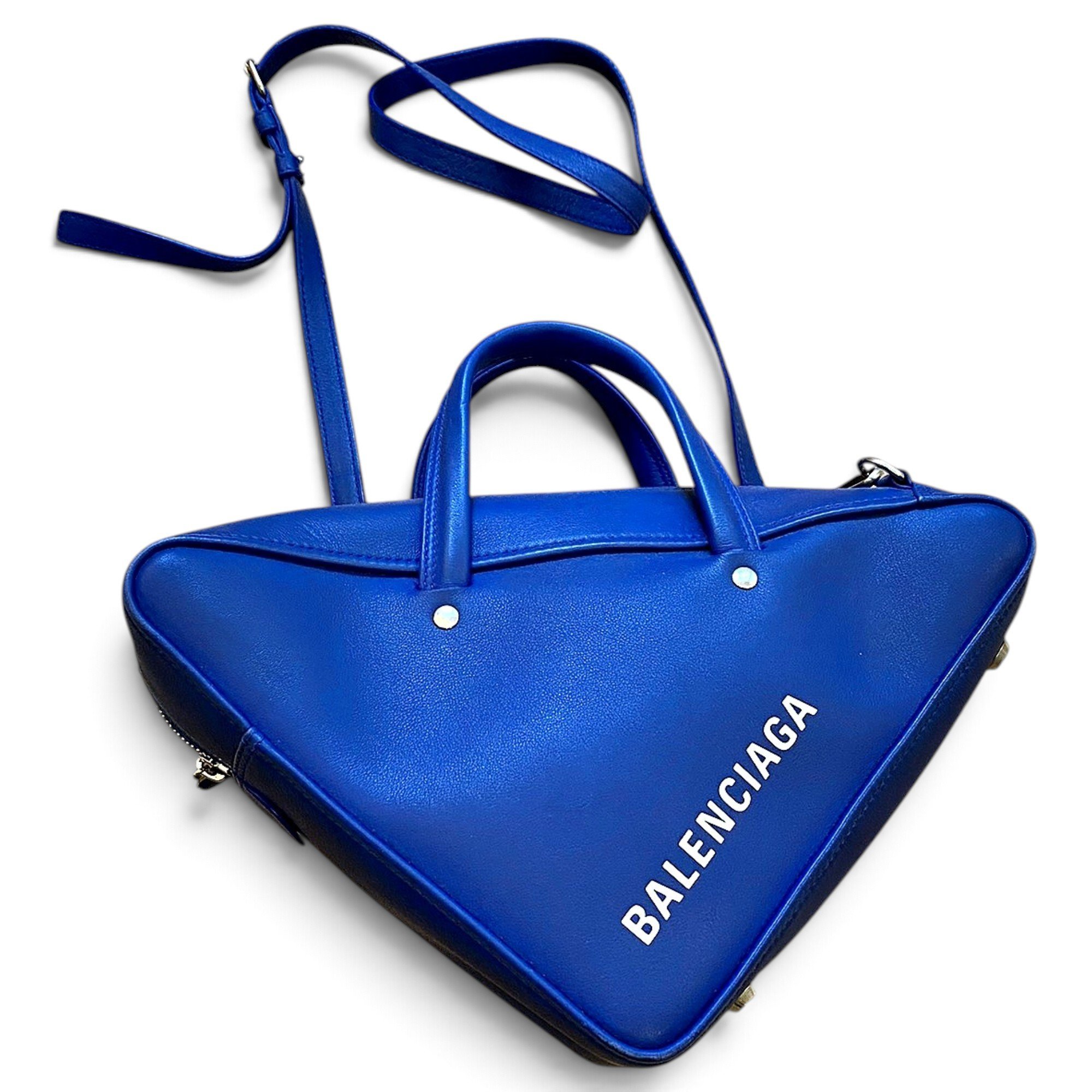 Balenciaga Triangle leather handbag