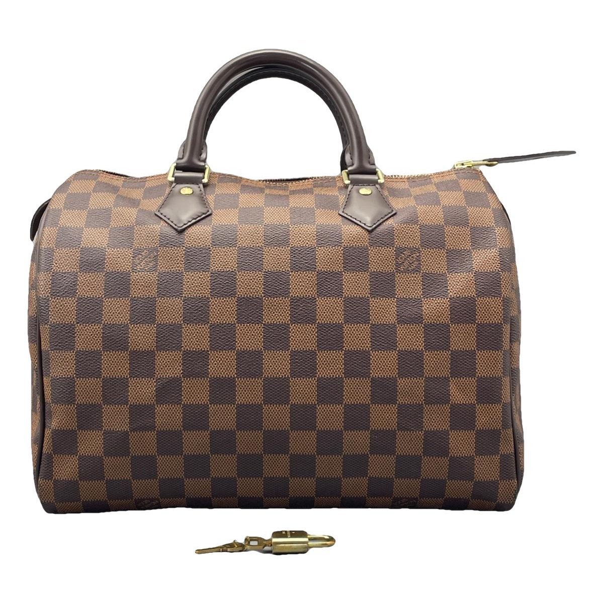 Speedy leather handbag