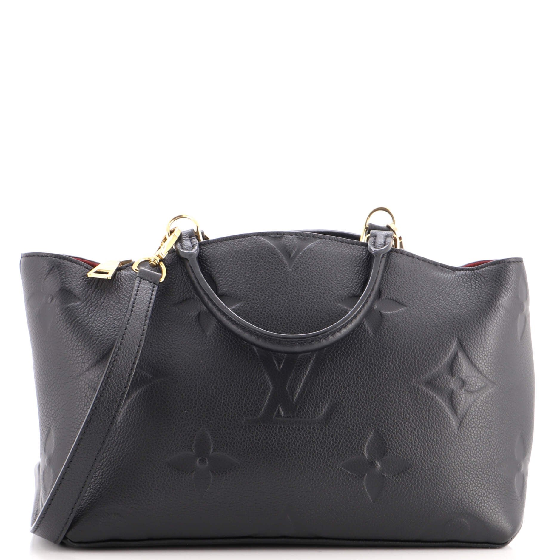 Louis Vuitton Petit Palais Handbag Monogram Empreinte Giant