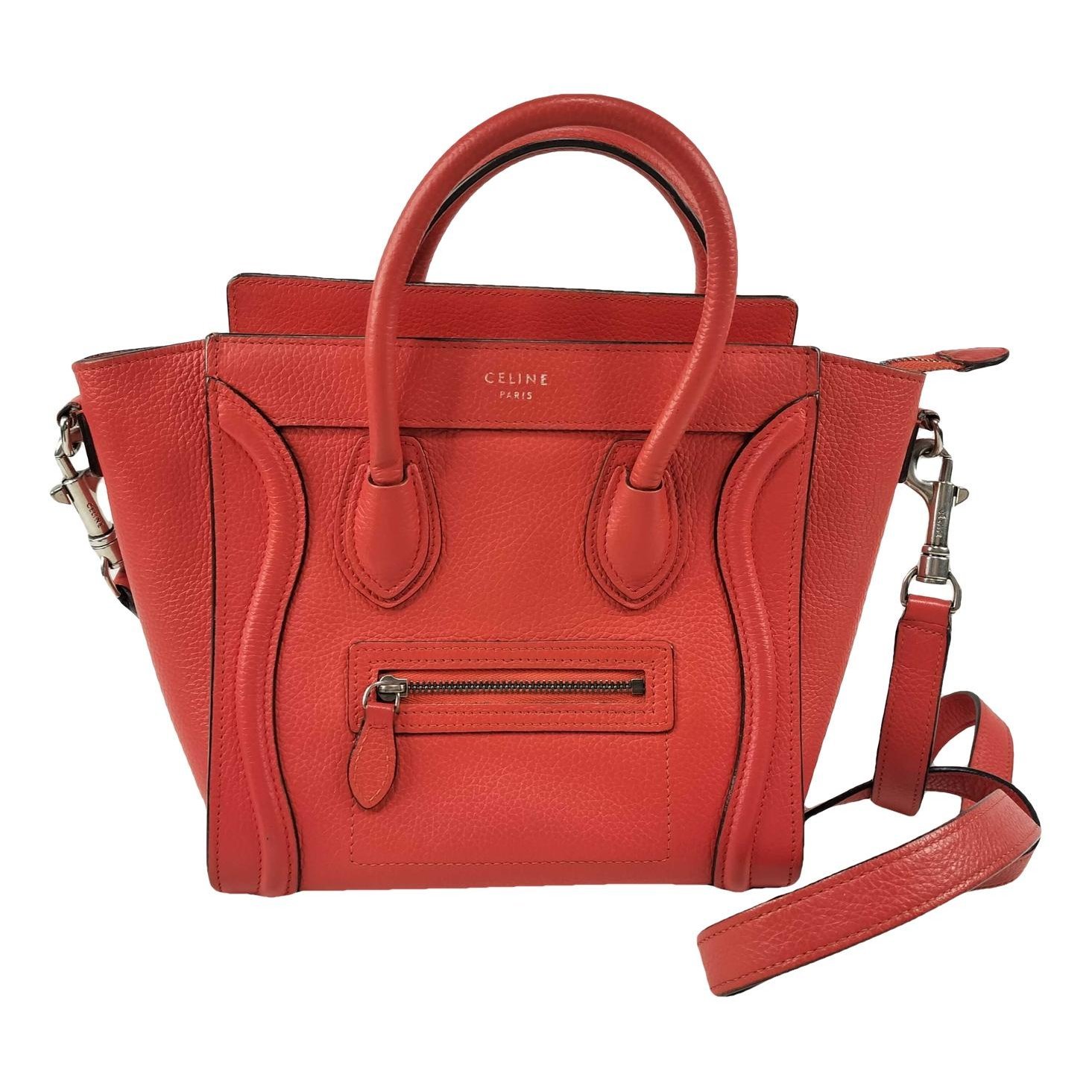Nano Luggage leather handbag