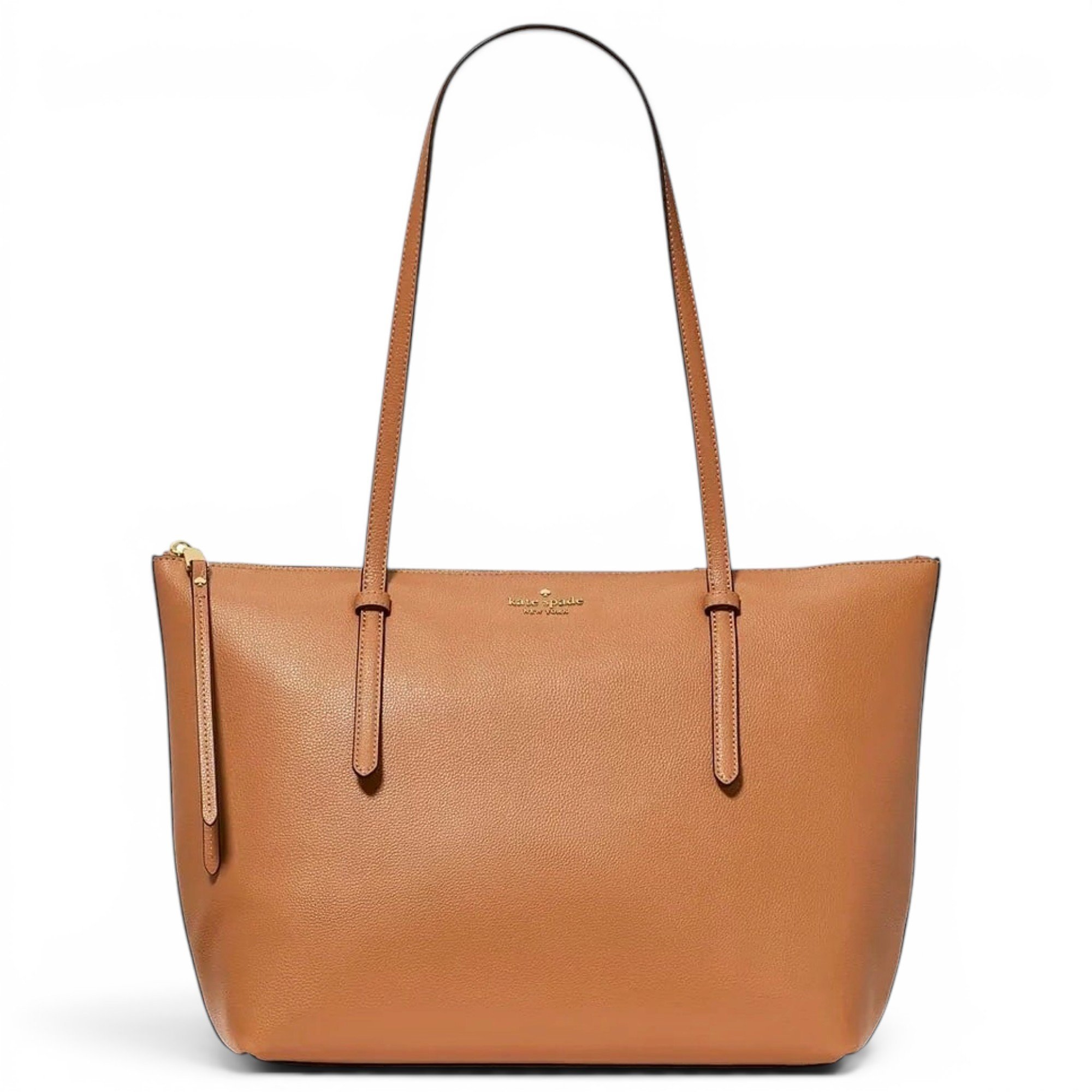 Leather tote