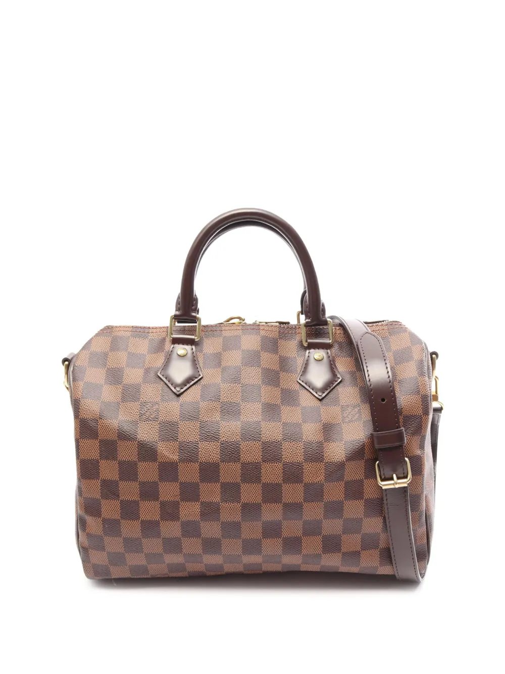 2016 Damier Ebene Speedy Bandouliere 30 satchel