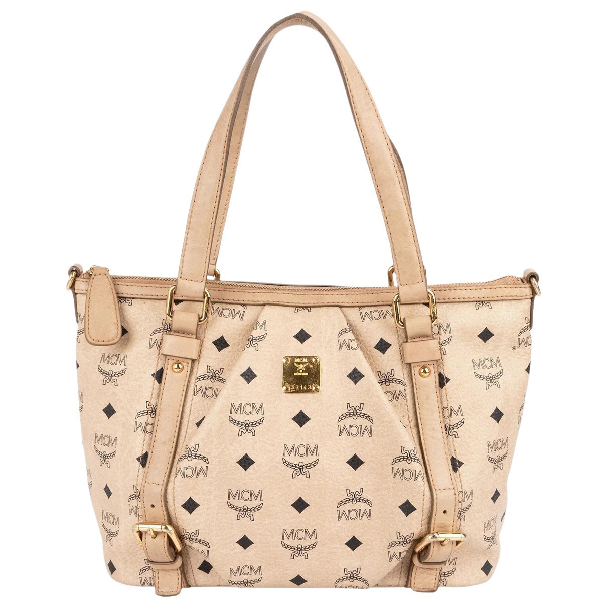 Boston leather handbag