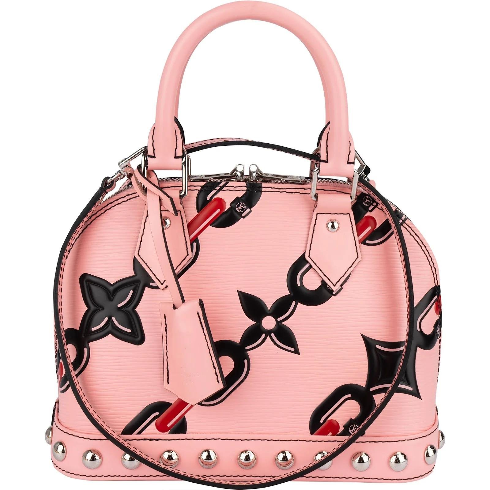 Alma leather handbag