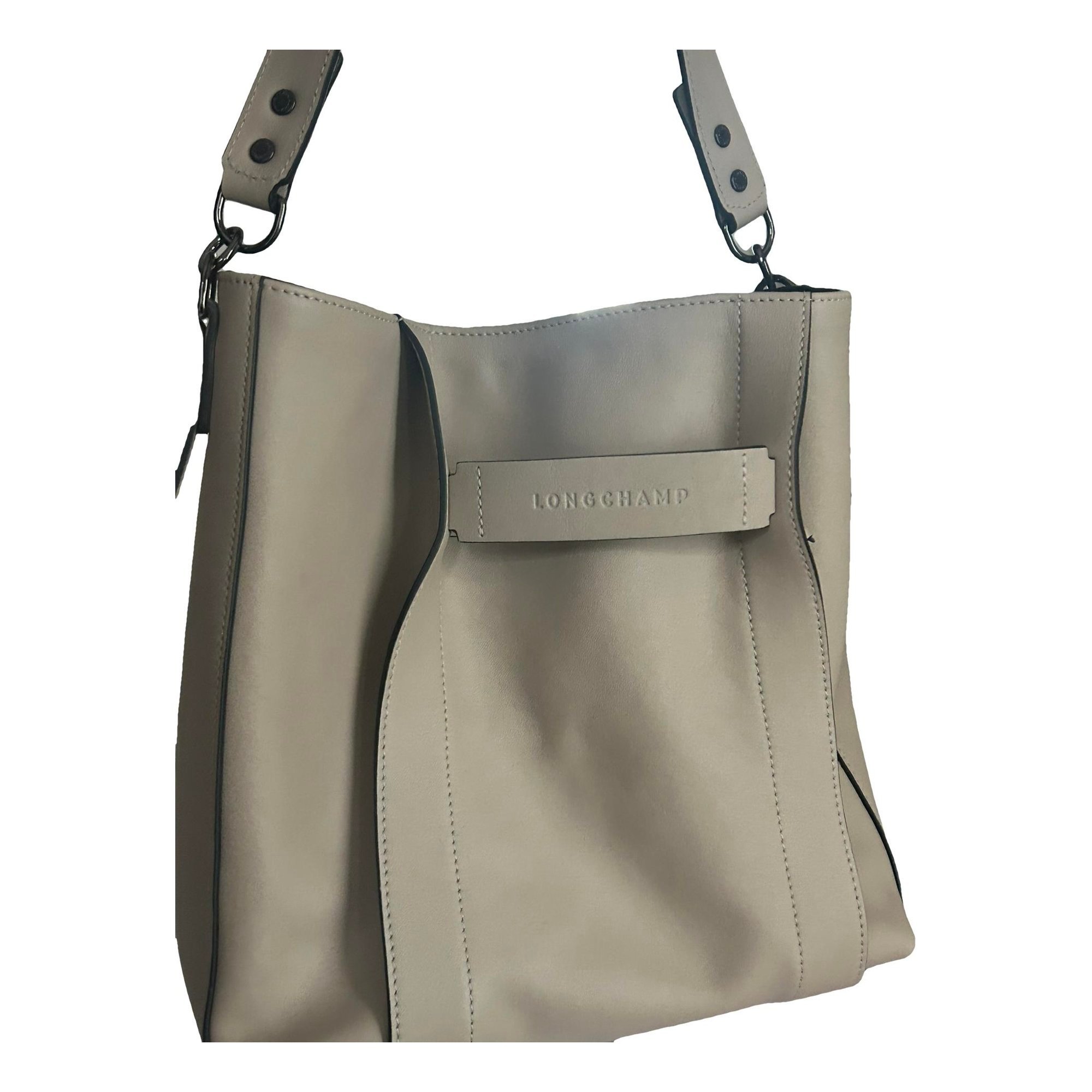 3D leather handbag
