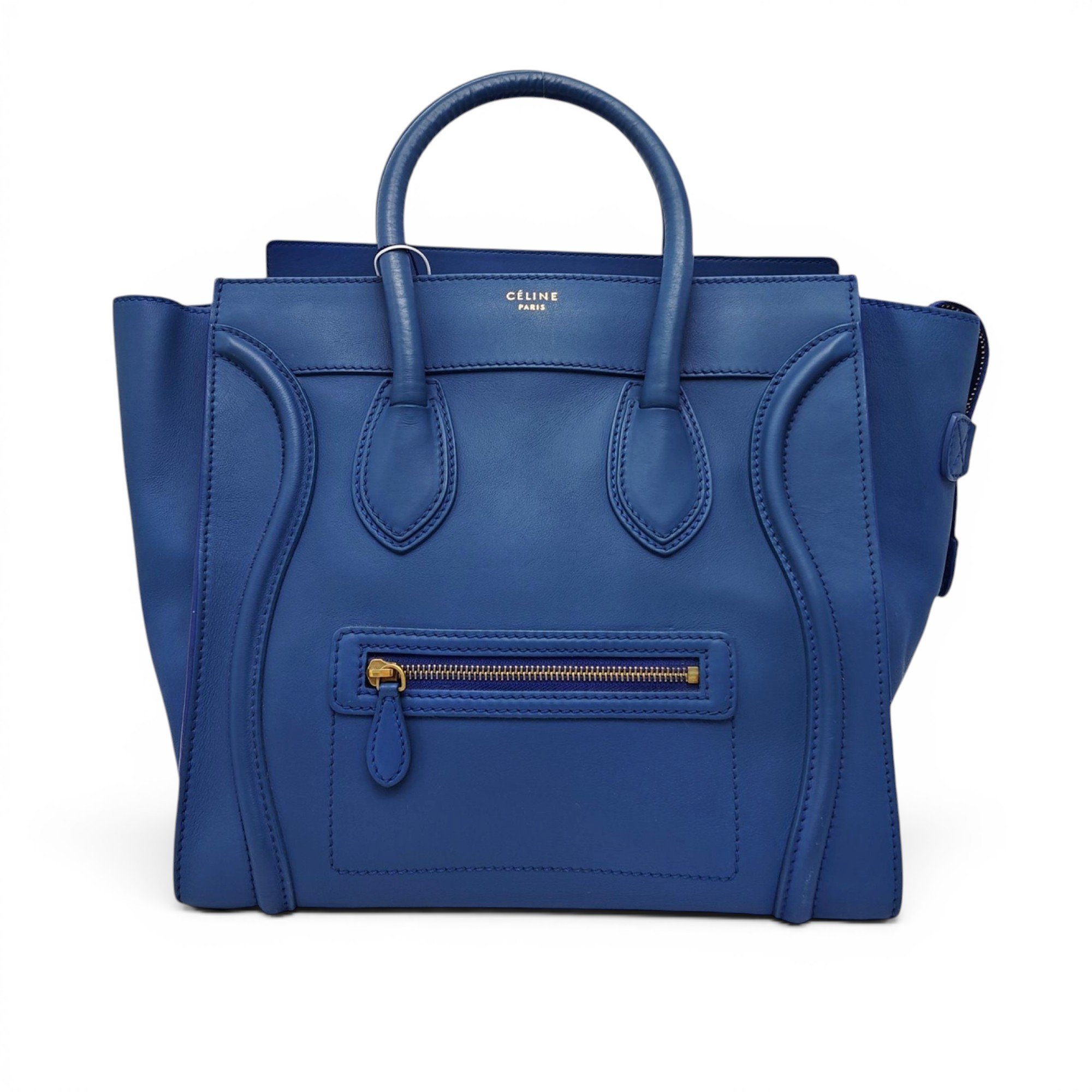 Luggage leather handbag