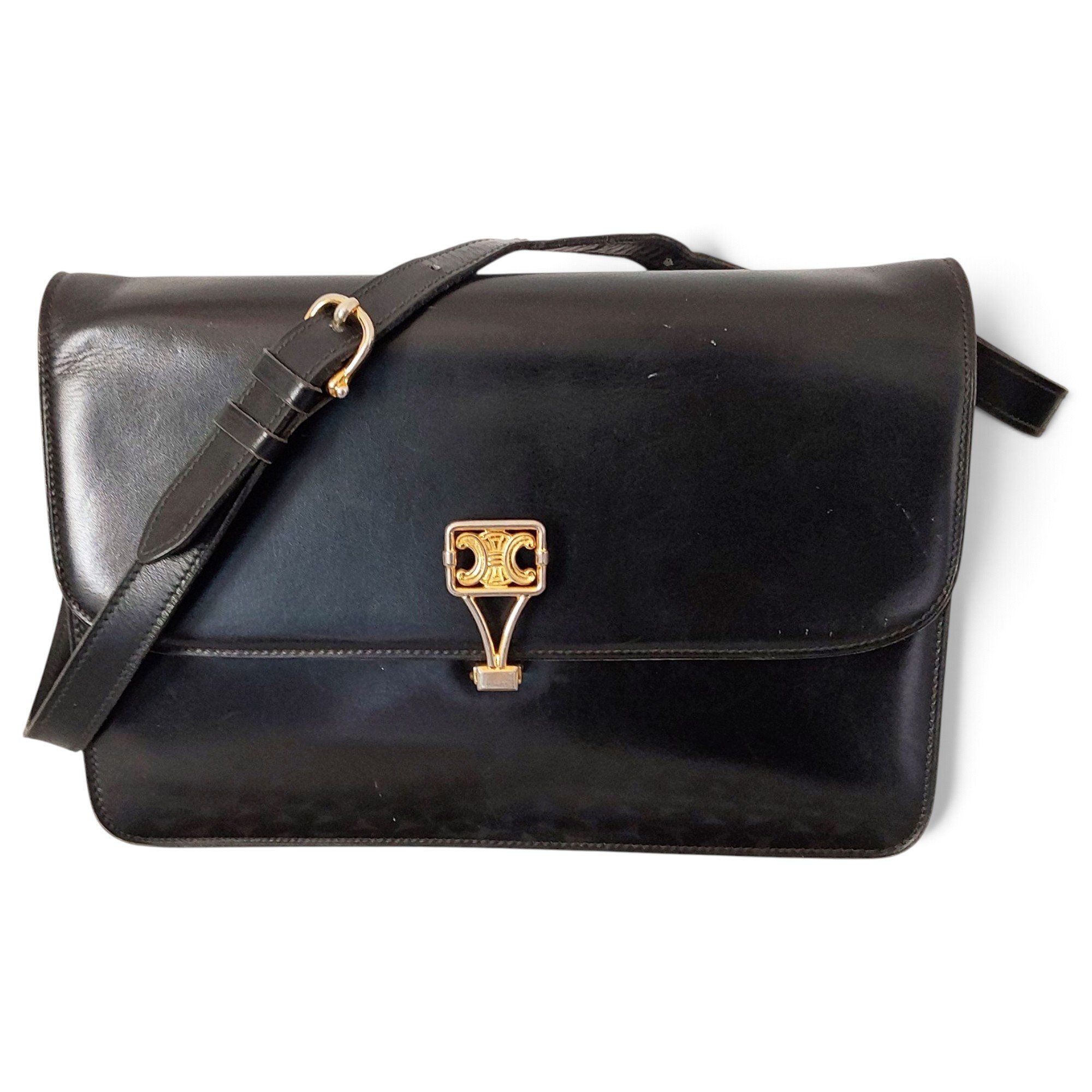 Classic leather handbag