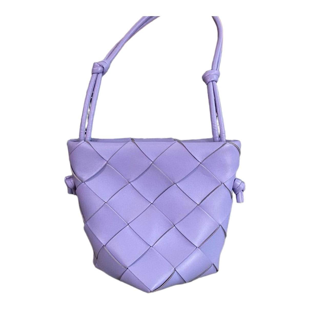 Cassette Bucket leather handbag