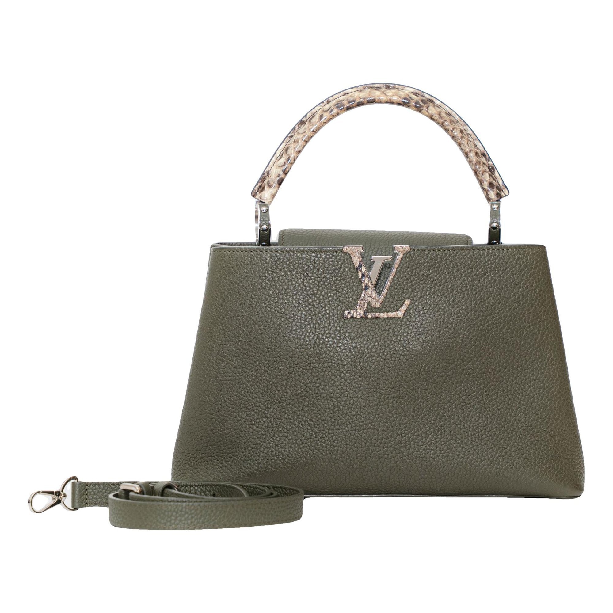 Capucines leather handbag