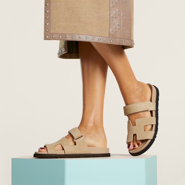 Beige Lin Chypre Sandal