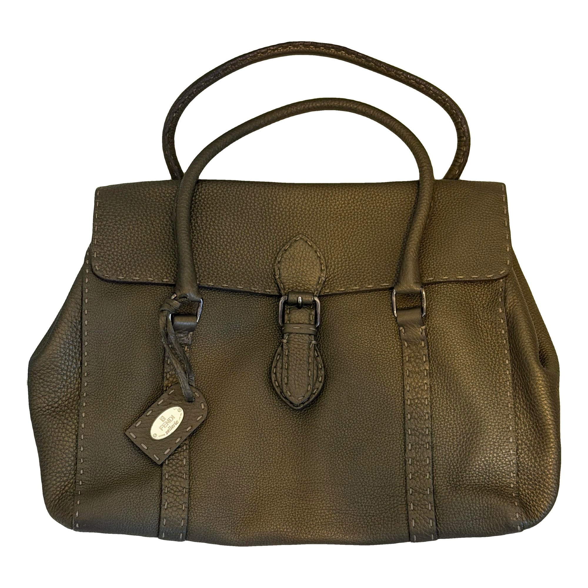 Leather handbag