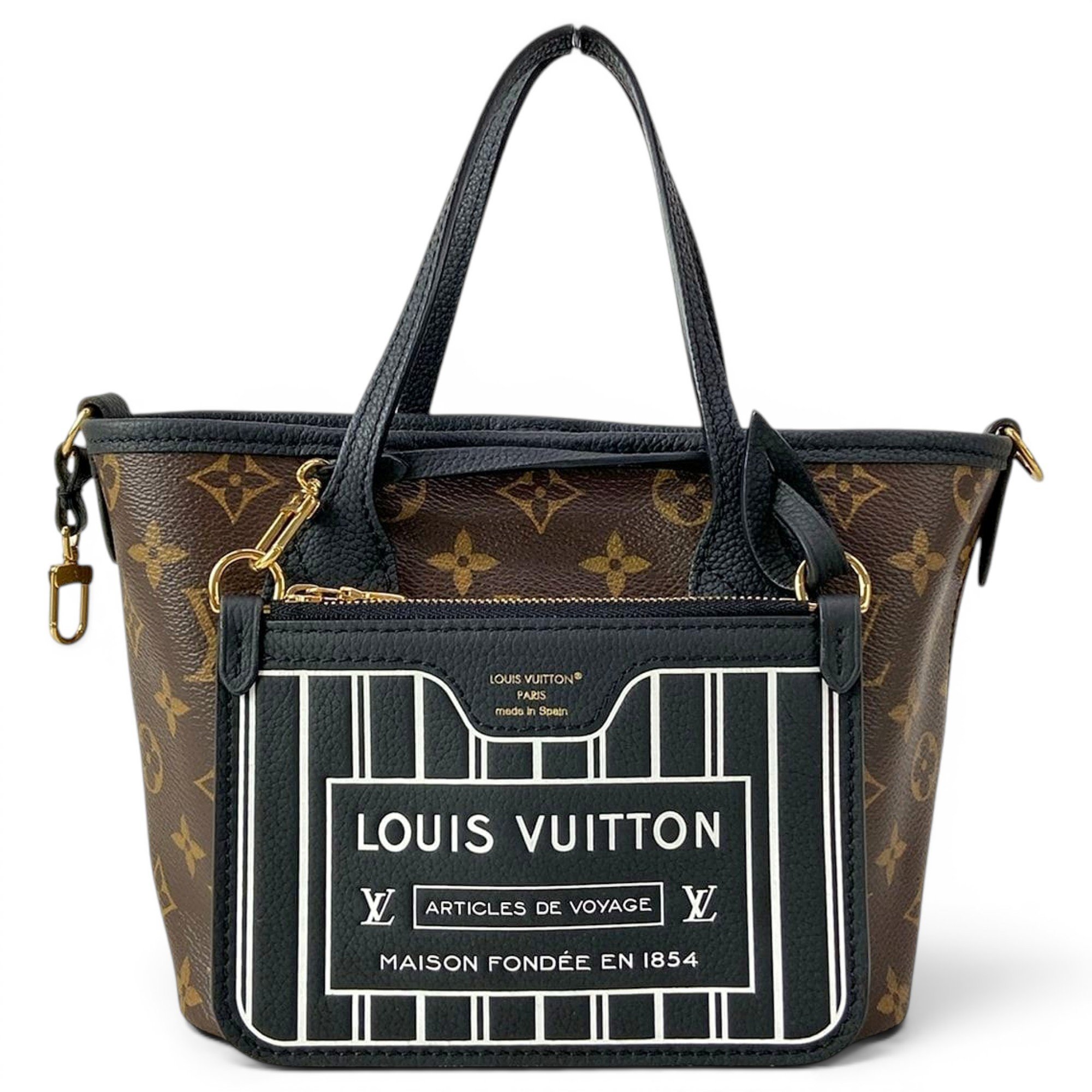 Neverfull leather tote