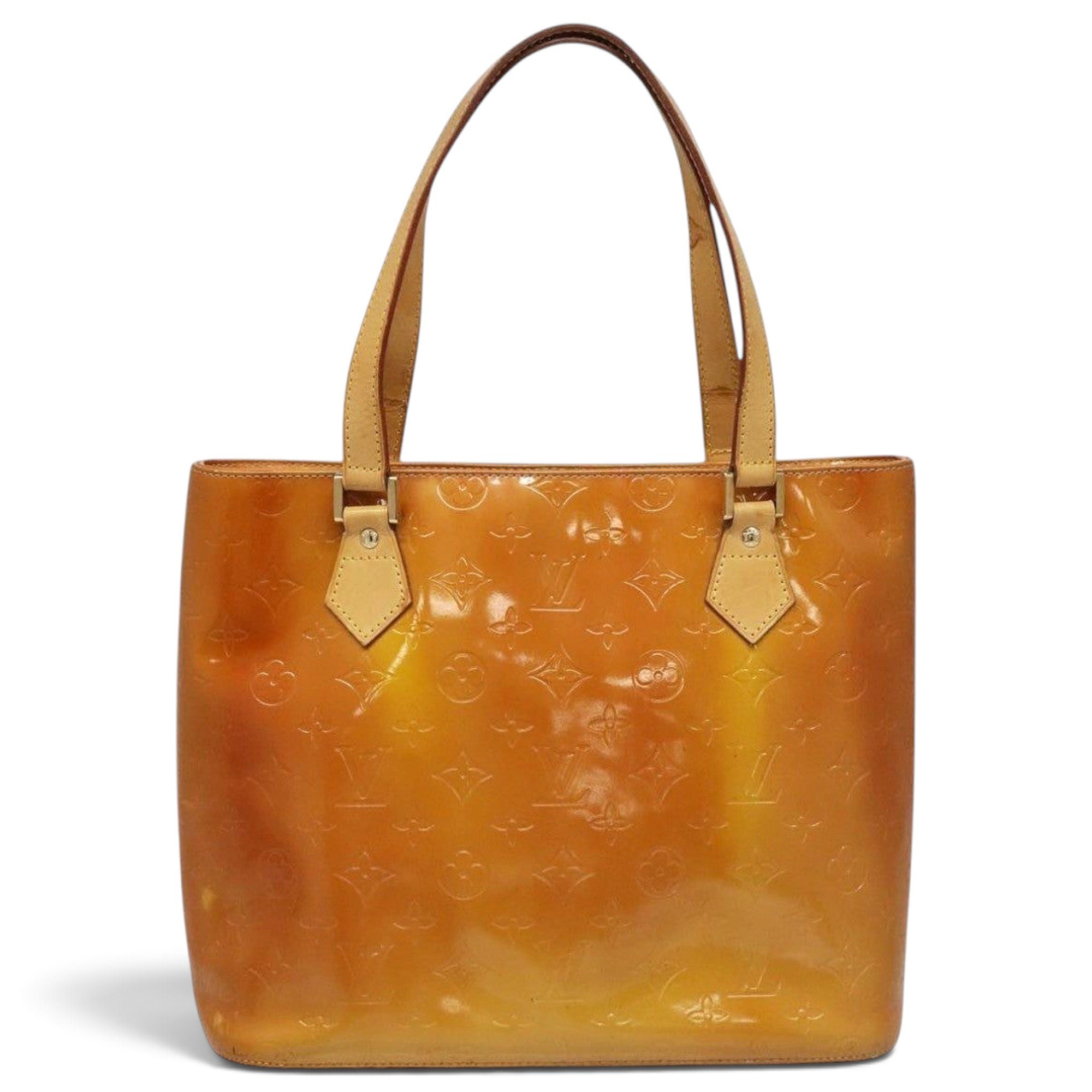 Houston patent leather handbag