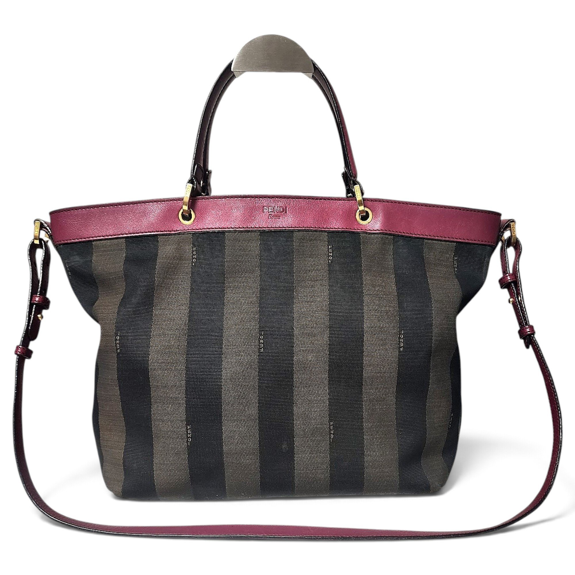 Leather tote