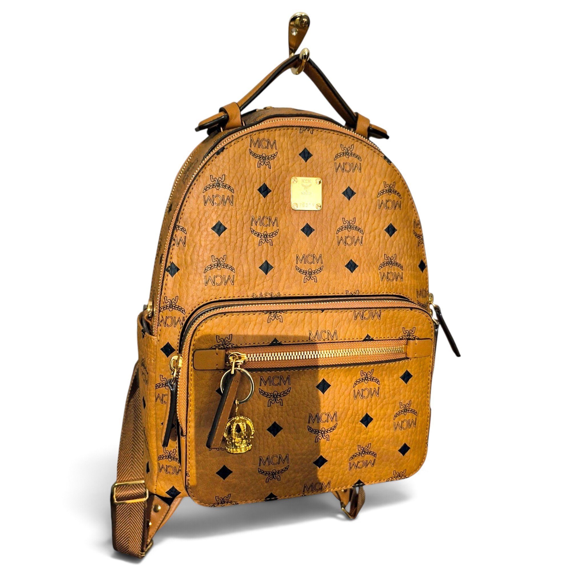 Stark leather backpack