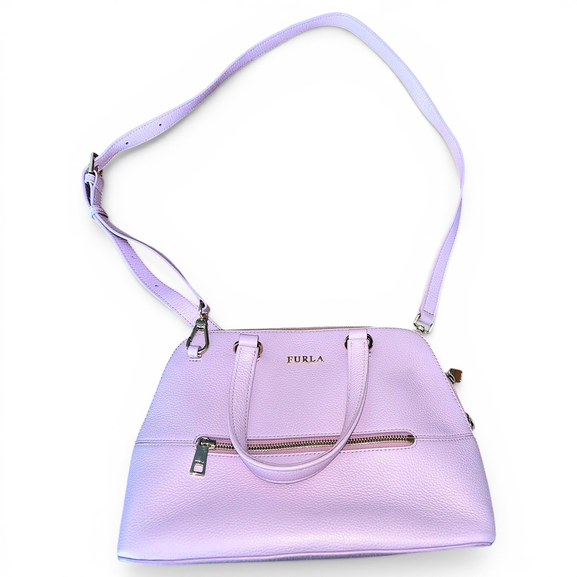 Leather handbag