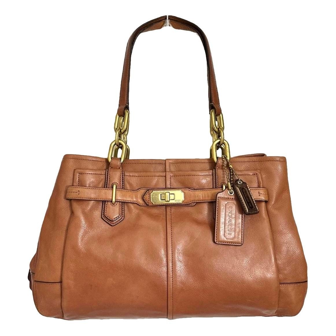 Leather handbag