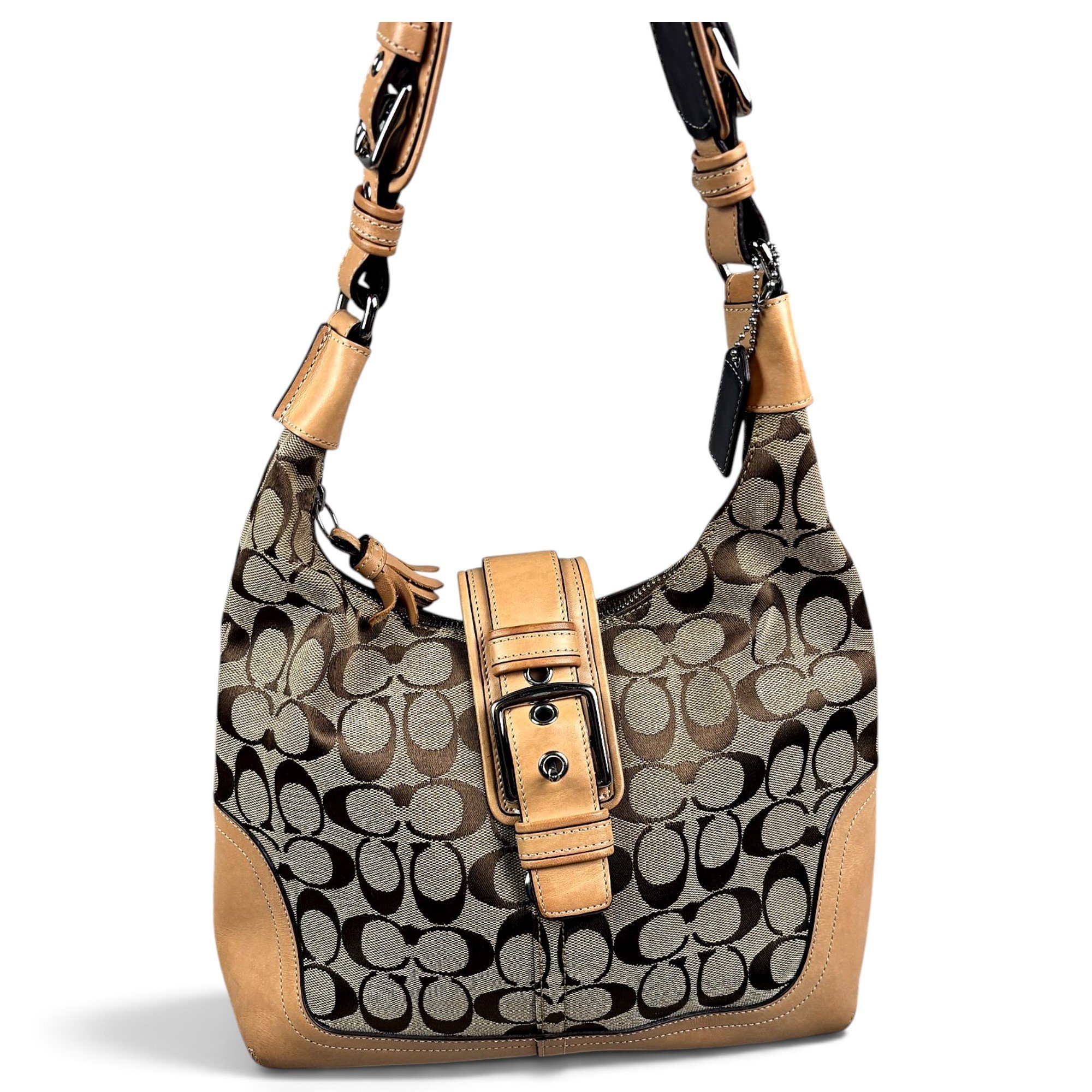 Coach Hamilton Hobo cloth handbag