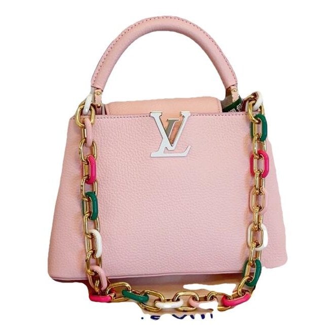 Capucines leather handbag