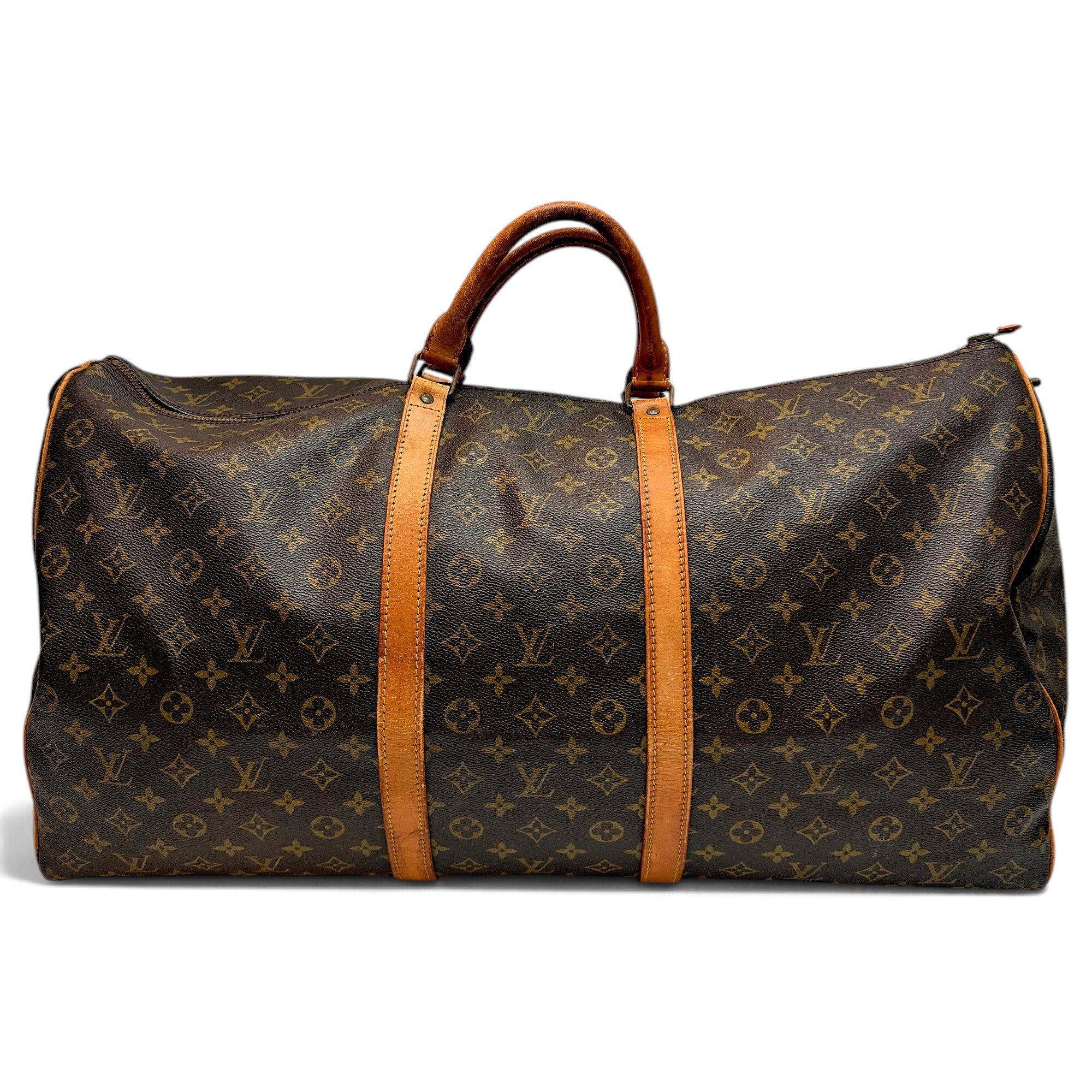Keepall leather 48h bag