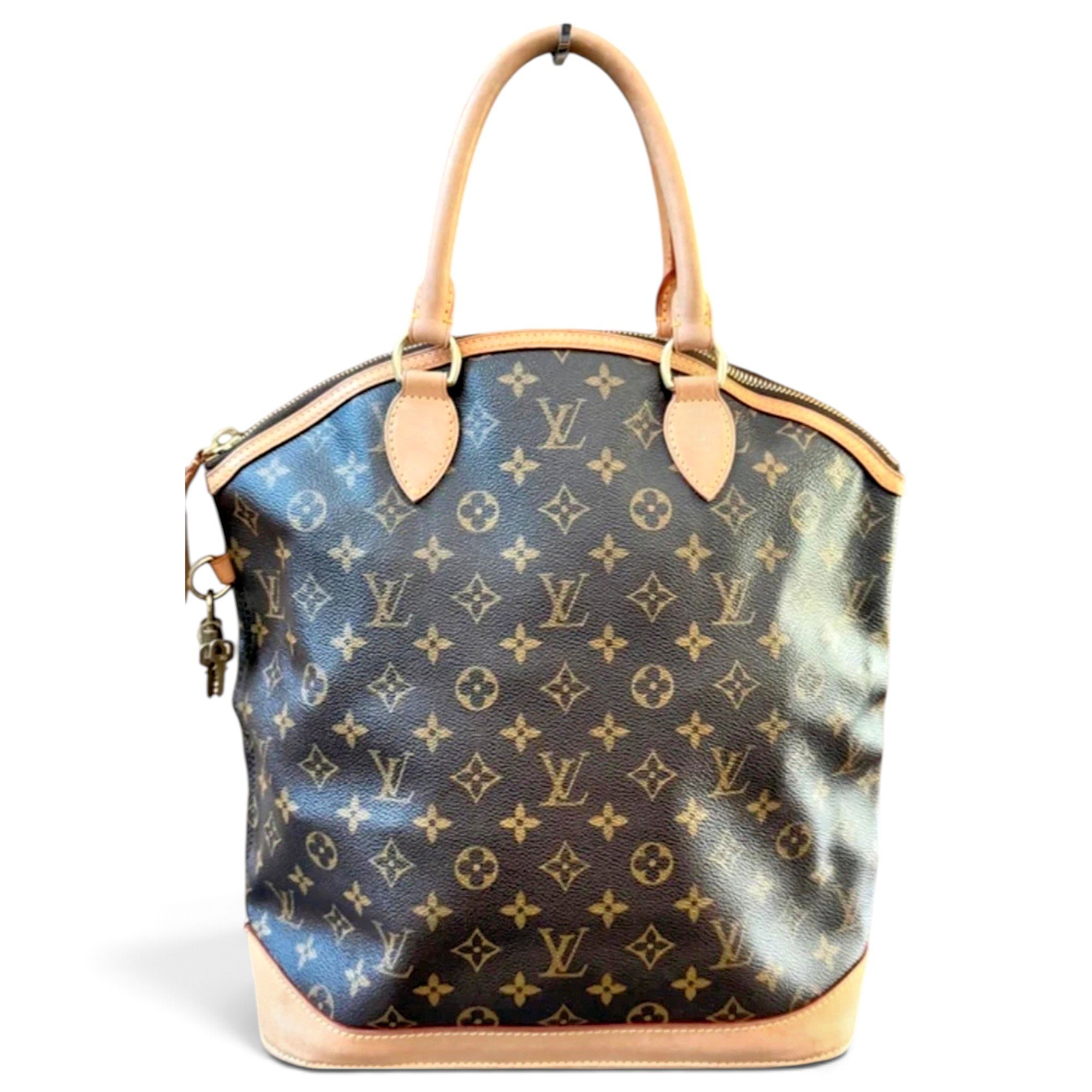 Lockit leather handbag