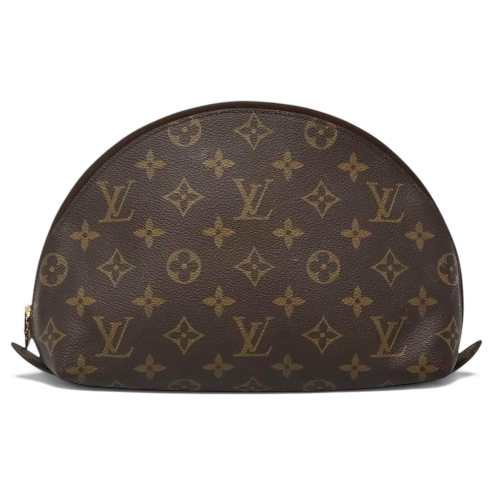 Leather vanity case