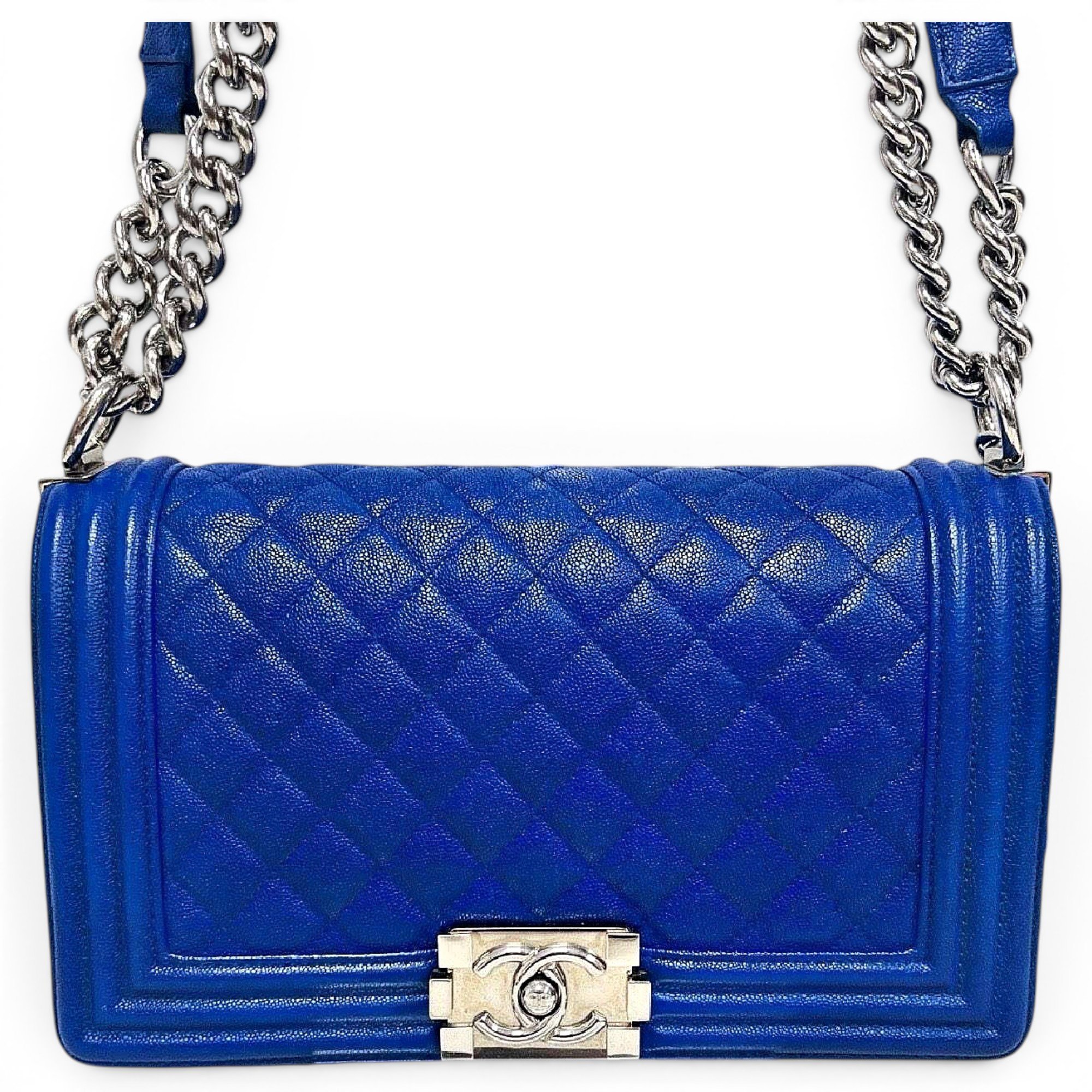 Boy leather crossbody bag
