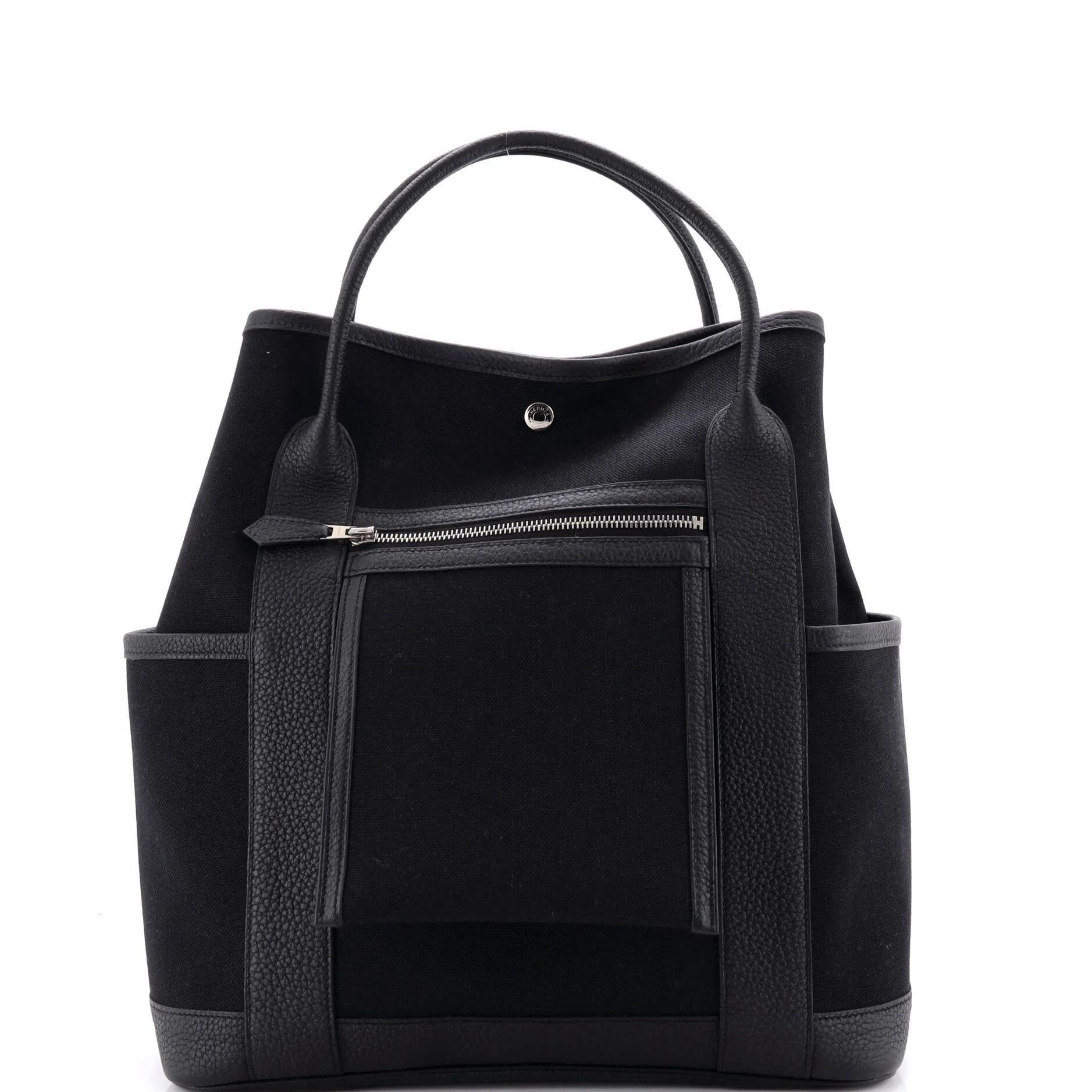 Leather tote