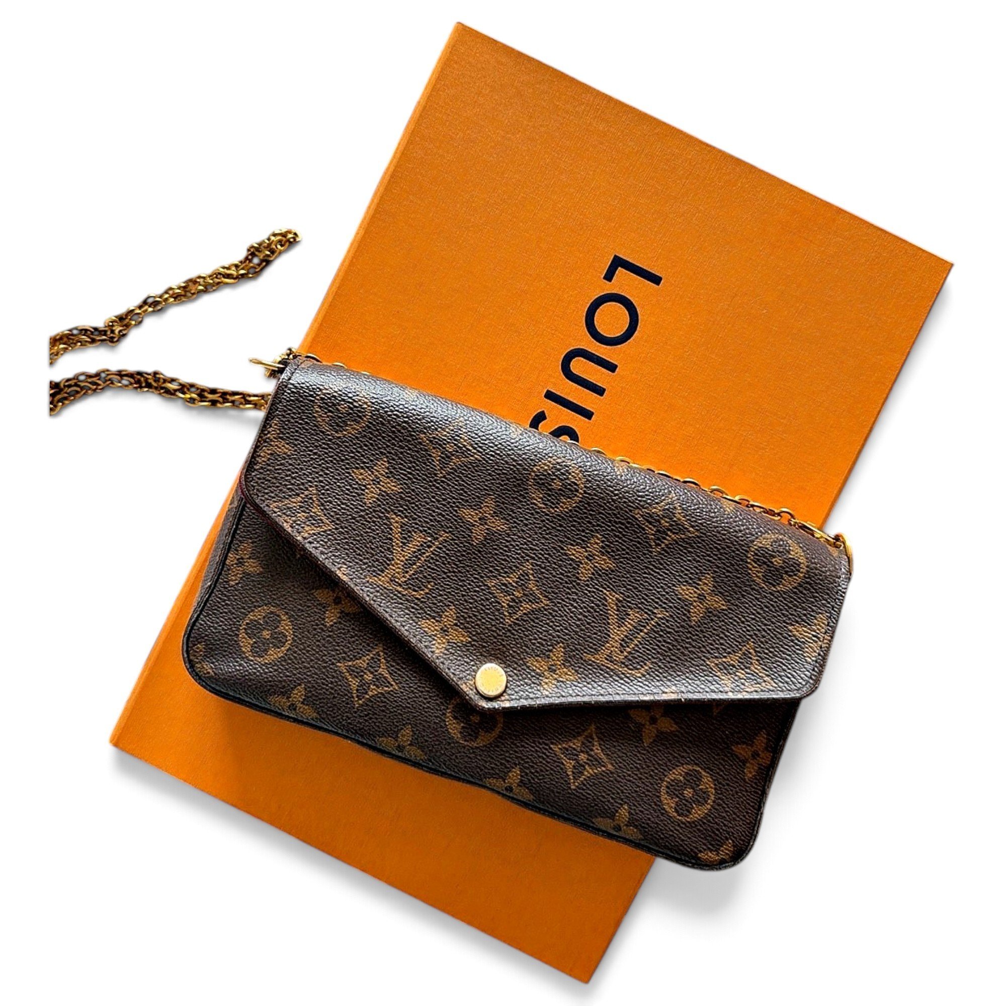 Félicie leather crossbody bag