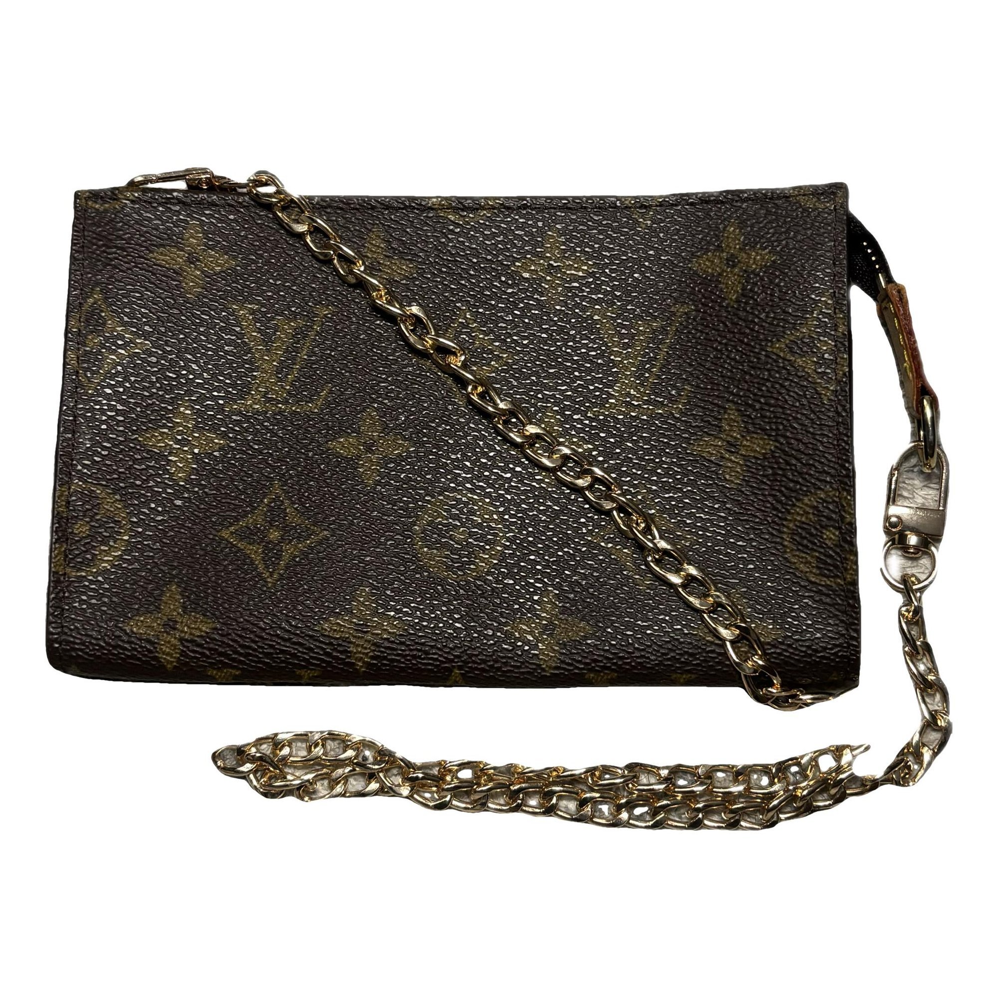 Pochette Accessoire leather handbag