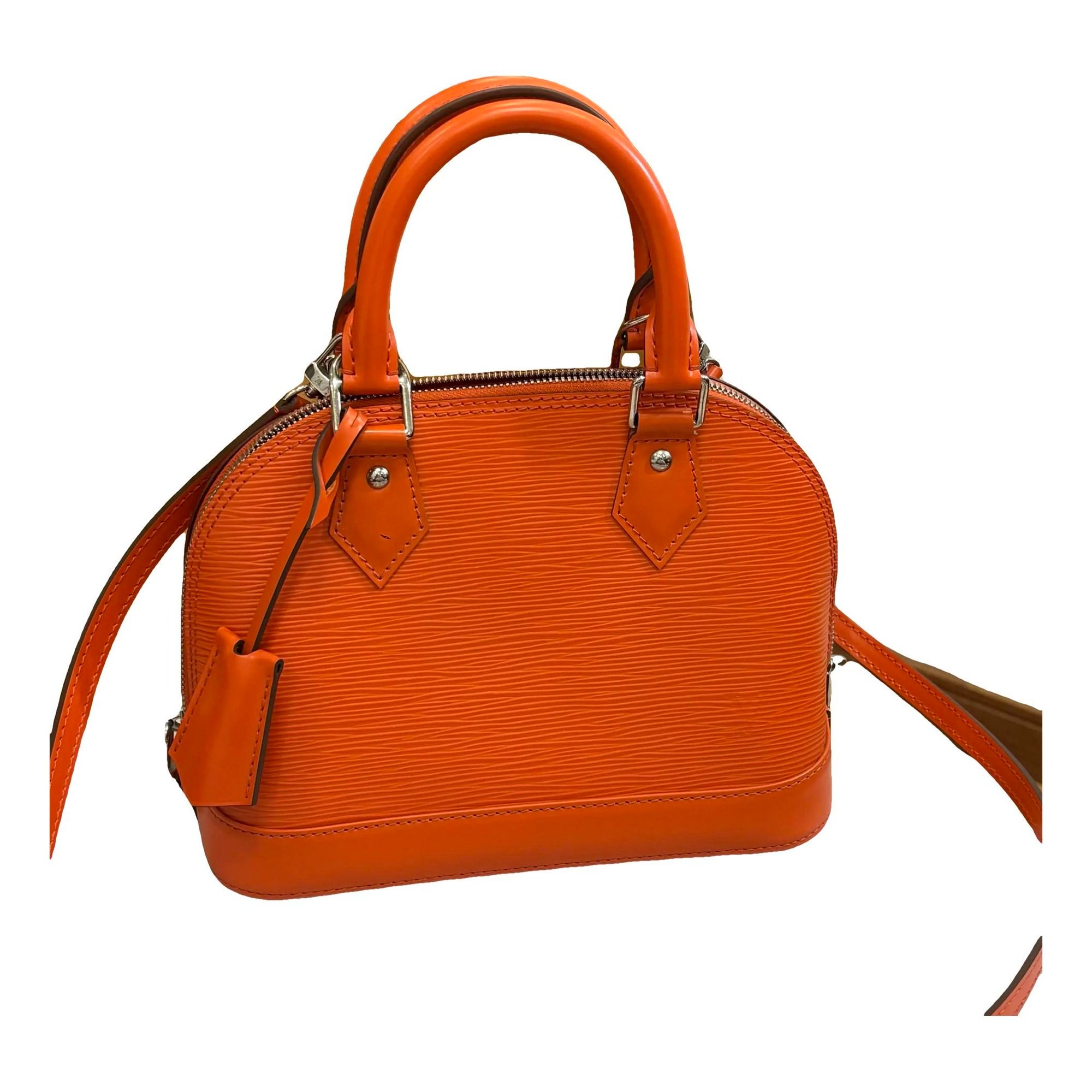 Louis Vuitton Alma BB leather handbag