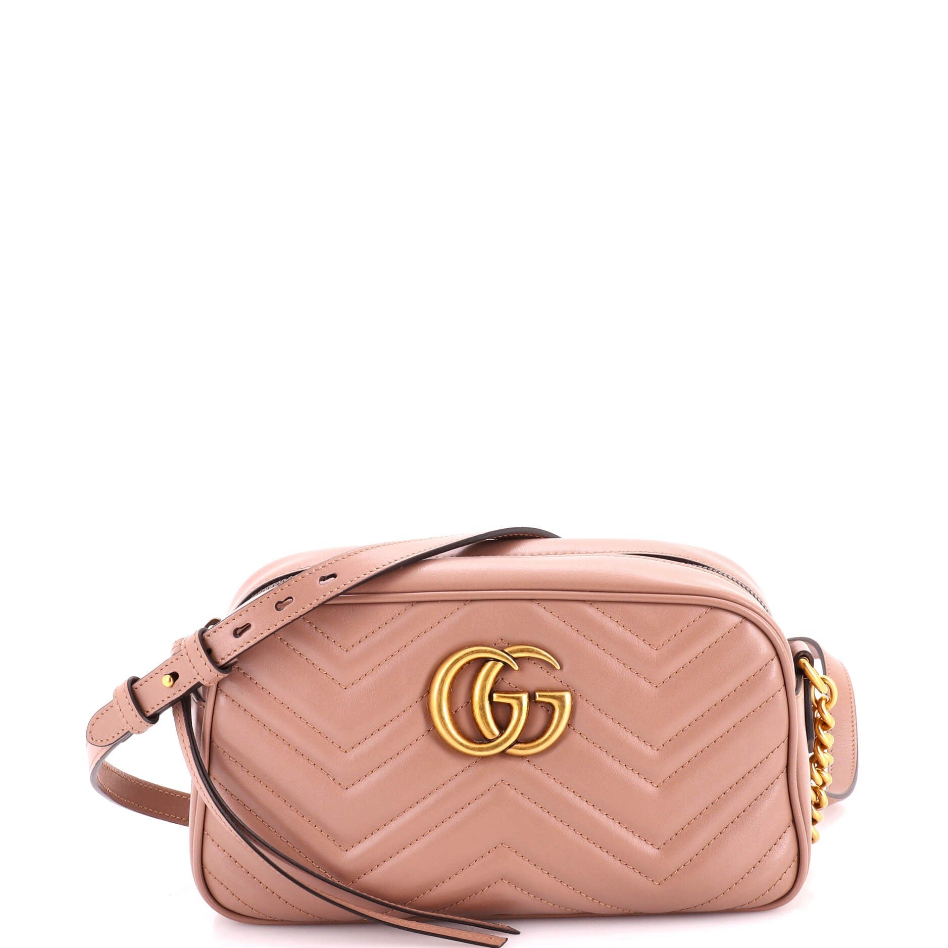 GG Marmont Shoulder Bag Matelasse Leather Small