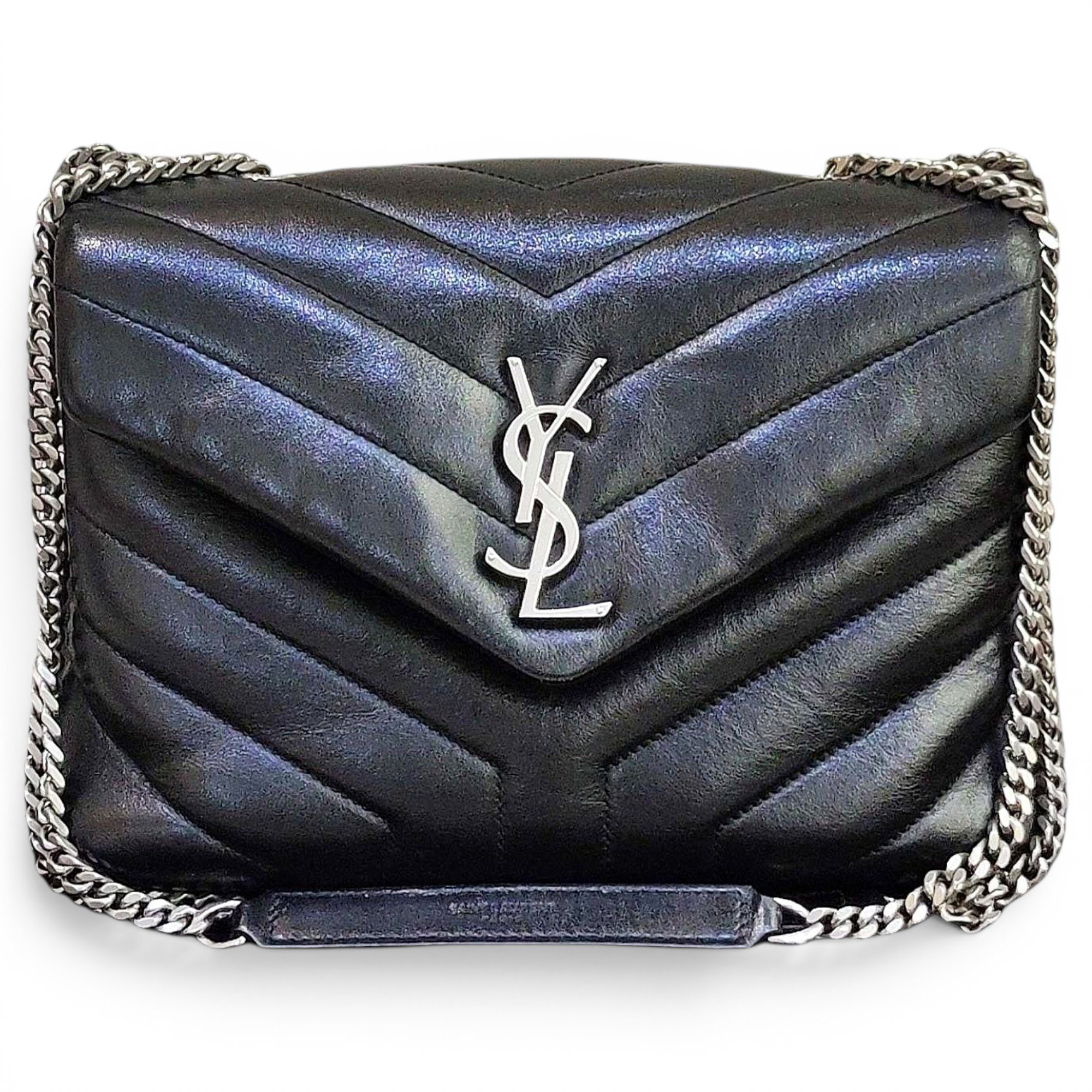 Loulou leather handbag