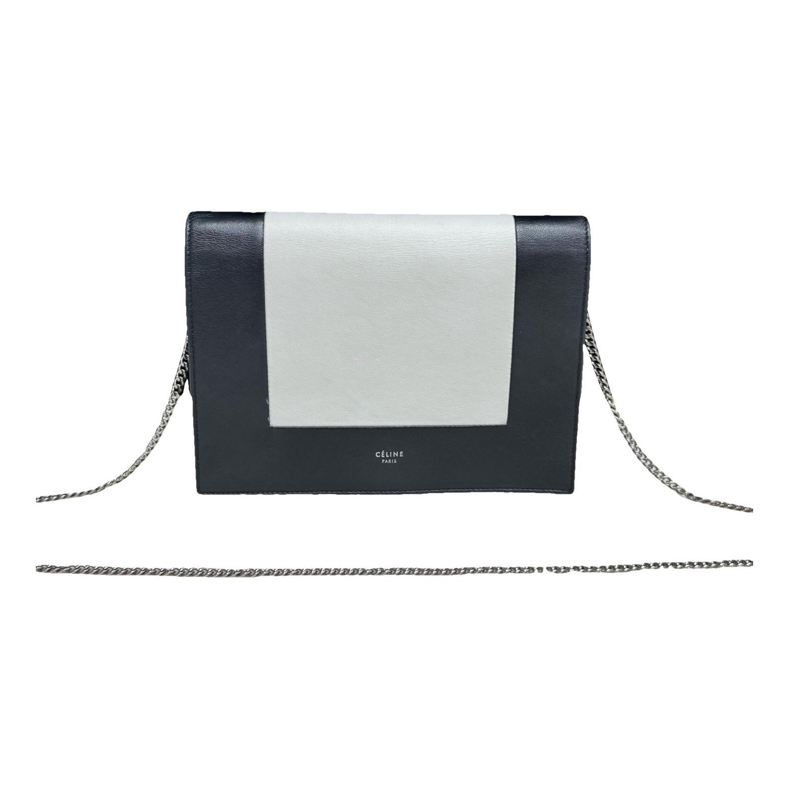 Frame leather crossbody bag