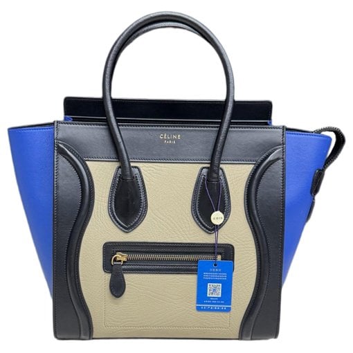 Luggage leather handbag