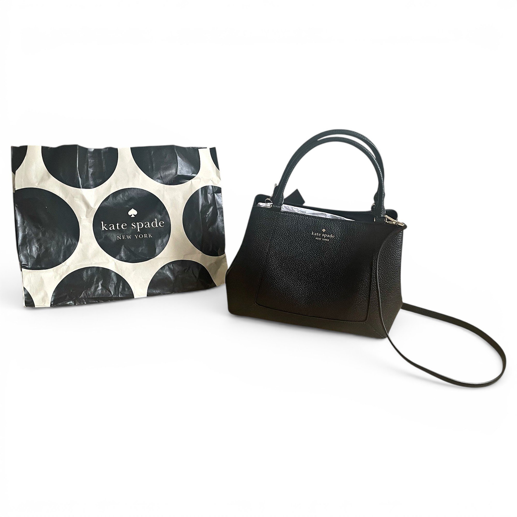 Leather satchel