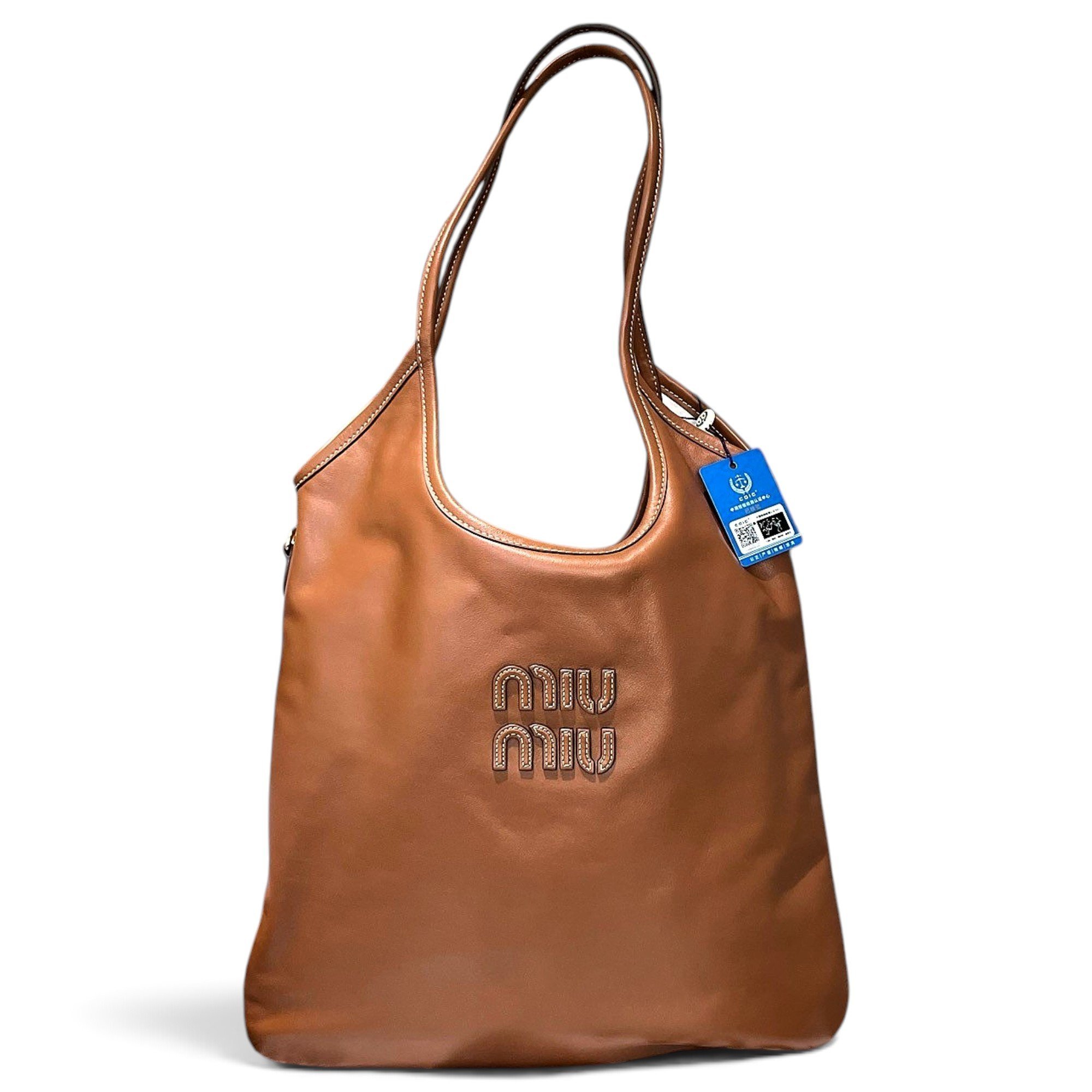 Ivy leather tote