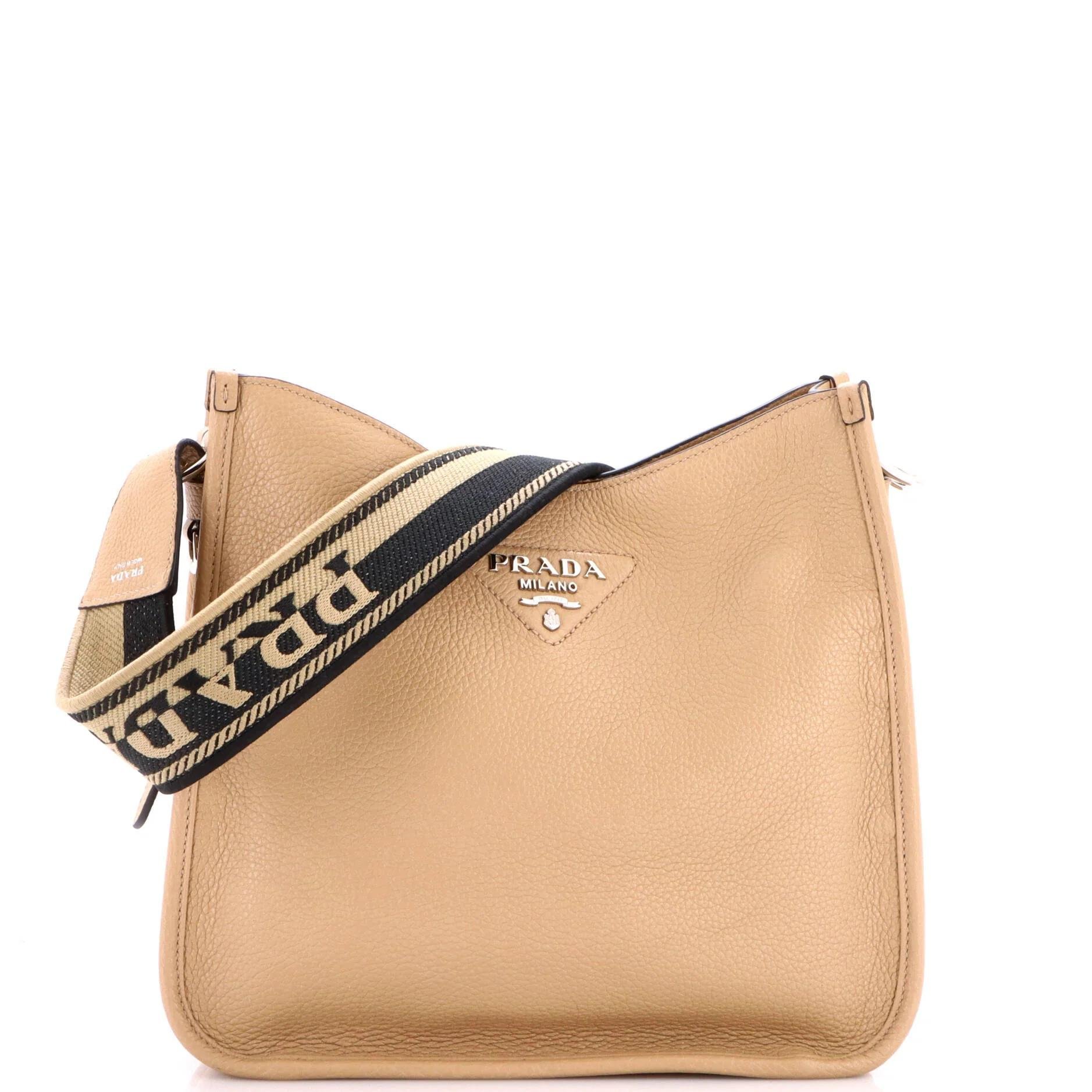 Leather crossbody bag